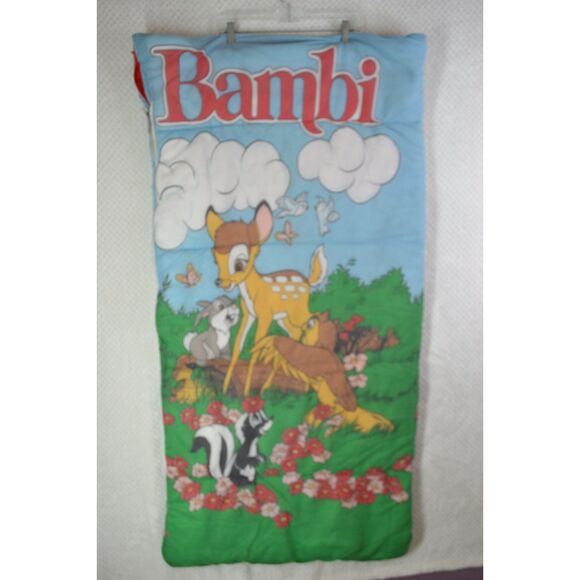 VTG Bambi Children's Sleeping Bag With Zipper **READ** - Picture 9 of 14